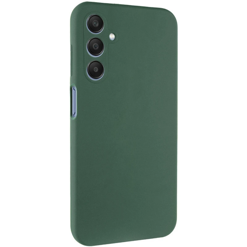 Чехол Silicone Case Lakshmi Premium з закритою камерою на Samsung Galaxy A37 5G – Зеленый / Cyprus Green. Фото 1 из 3