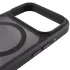 TPU+PC чехол Metal Buttons with Magnetic Fit для Apple iPhone 17 Pro (6.3") – Черный / Black. Фото 4 из 5