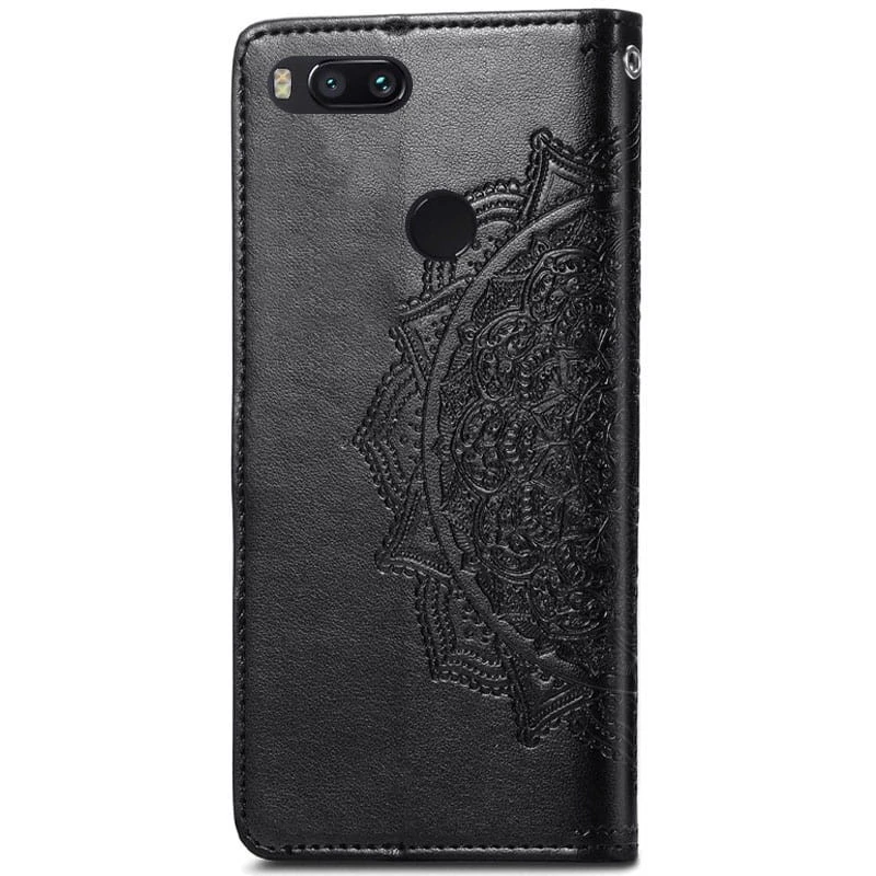 Шкіряний чохол-книжка Art Case з візитницею для Xiaomi Mi 5X / Mi A1 – Чорний. Фото 5 з 6