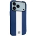 Шкіряний чохол Rally with MagSafe для Apple iPhone 17 (6.3") – Blue / White. Фото 1 з 1