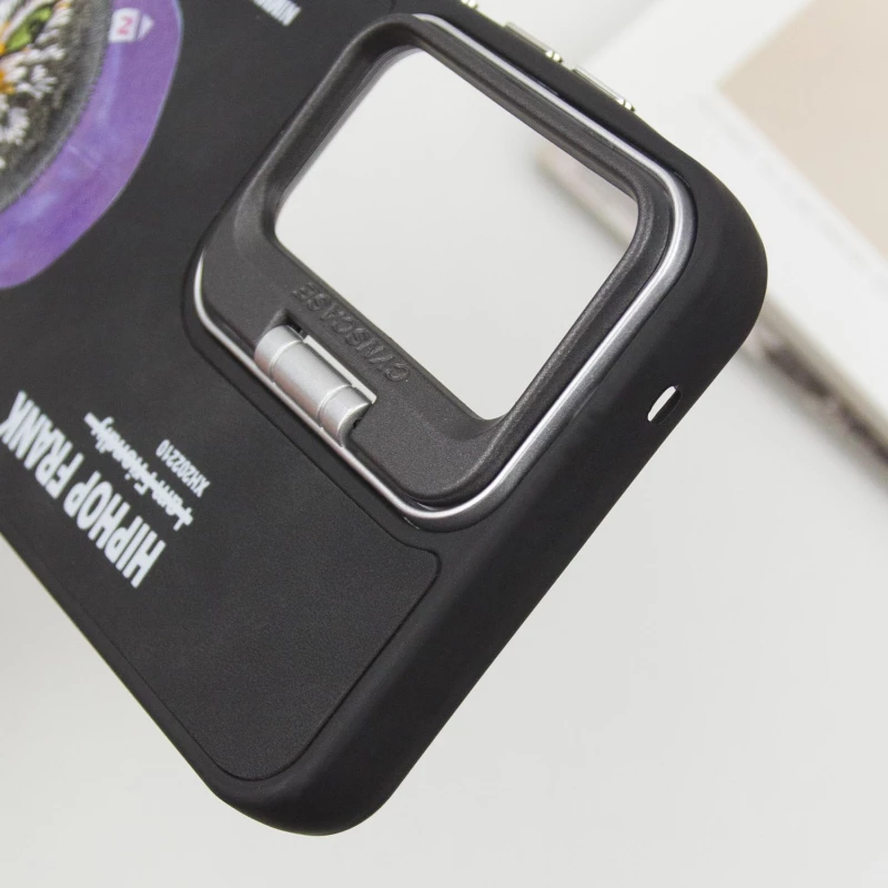 TPU+PC чехол с животными для Samsung Galaxy A55 – Black Cat. Фото 8 из 9