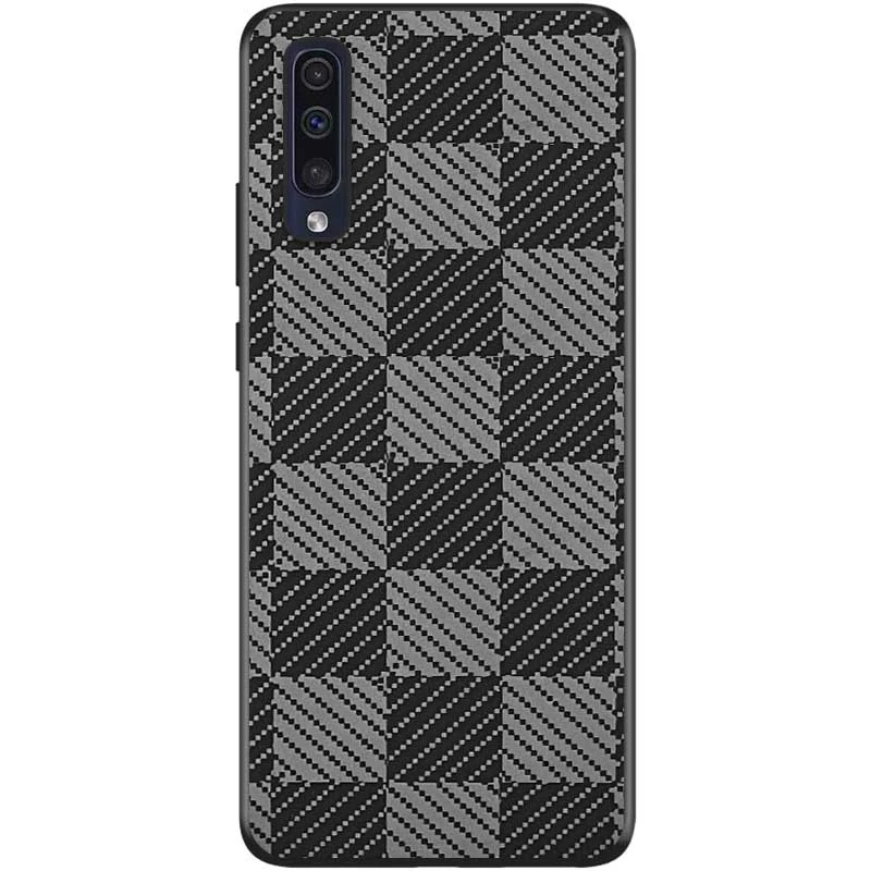 Чехол TPU+PC Grid для Samsung Galaxy A50 (A505F) / A50s / A30s – Cube. Фото 1 из 2