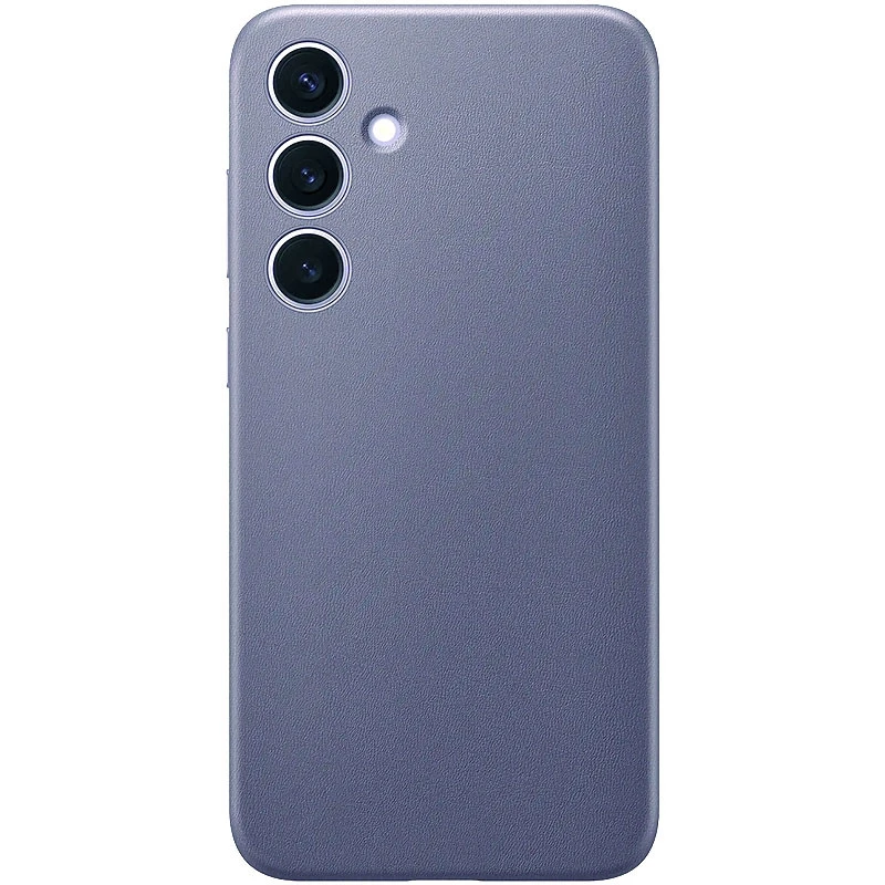 Шкіряний чохол Leather Case Premium на Samsung Galaxy S24 – Violet. Фото 1 з 3