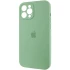Чехол Silicone Case с защитой камеры для Apple iPhone 12 Pro Max (6.7") – Зеленый / Pistachio. Фото 3 из 4