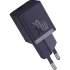 МЗП Baseus GaN5 Fast Charger (mini) 30W (1USB-C) + кабель Type-C to Type-C (P10110902) – Midnight Purple. Фото 2 з 4