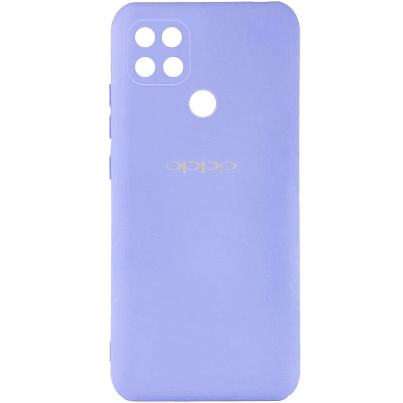 

Чохол My Colors з захистом камери на Oppo A15s / A15 (Бузковий / Dasheen)