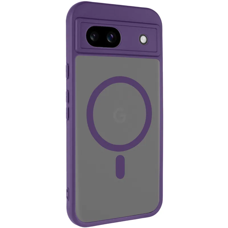 Чехол TPU Bloom with Magnetic Fit для Google Pixel 8a – Purple. Фото 1 из 7