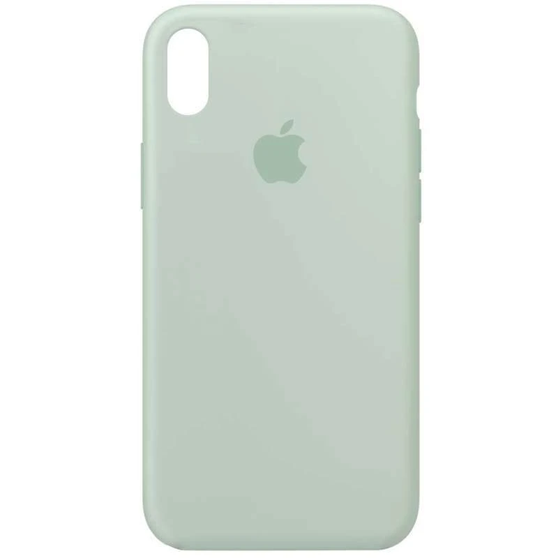 

Чехол Silicone Case с закрытым низом для Apple iPhone XS Max (6.5") (Бирюзовый / Beryl), Бірюзовий / beryl