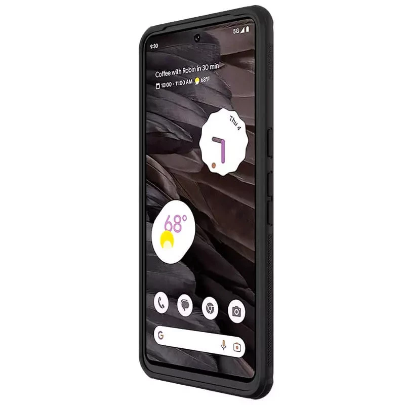 Пластиковая накладка Nillkin Pro для Google Pixel 8 Pro – Черный / Black. Фото 5 из 8