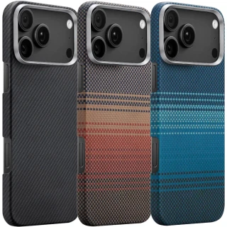Чохол PC Carbon Protection Slim with MagSafe для Apple iPhone 17 Pro (6.3") фото 1 з 2