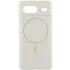 Чохол Silicone Cover Lakshmi Full Camera (AA) with Magnetic Fit для Google Pixel 7a – Білий / White. Фото 2 з 4