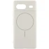 Чохол Silicone Cover Lakshmi Full Camera (AA) with Magnetic Fit для Google Pixel 9a – Білий / White. Фото 1 з 3