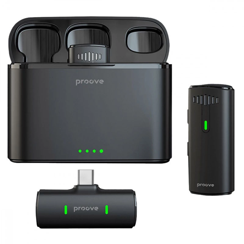 Петличный беспроводной микрофон Proove Demo Type-C фото 1 из 1