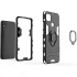 Протиударний чохол Transformer з кільцем на Xiaomi Redmi 9C – Чорний / Soul Black. Фото 3 Протиударний чохол Transformer з кільцем на Xiaomi Redmi 9C – Чорний / Soul Black. Фото 3 з 6