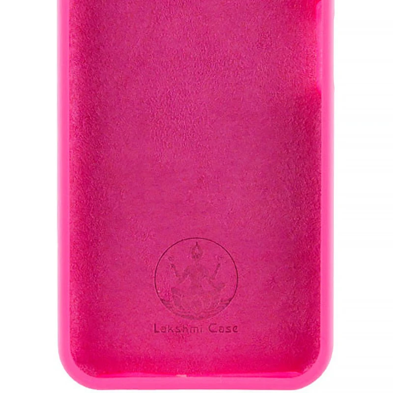 Чохол Silicone Case Lakshmi Premium із закритою камерою для Xiaomi Redmi 13C – Рожевий / Barbie pink. Фото 2 з 3