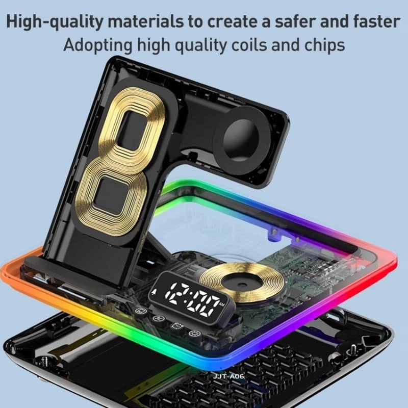 БЗП + годинник A93 4in1 – silver. Фото 4 з 5