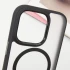 TPU+PC чохол Blueo Skin Friendly Frosted with MagSafe для Apple iPhone 16 Pro – Чорний / Black. Фото 7 з 14