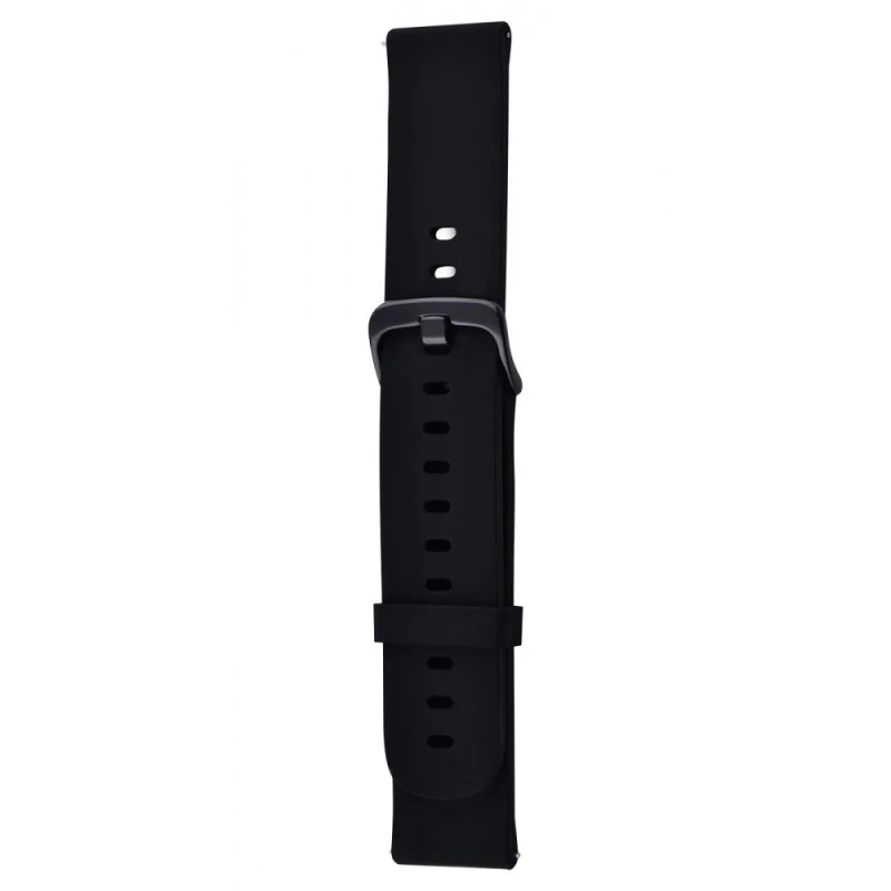 

Ремінець Silicone Original для Xiaomi Amazfit/Samsung 22 mm (Чорний / Black)