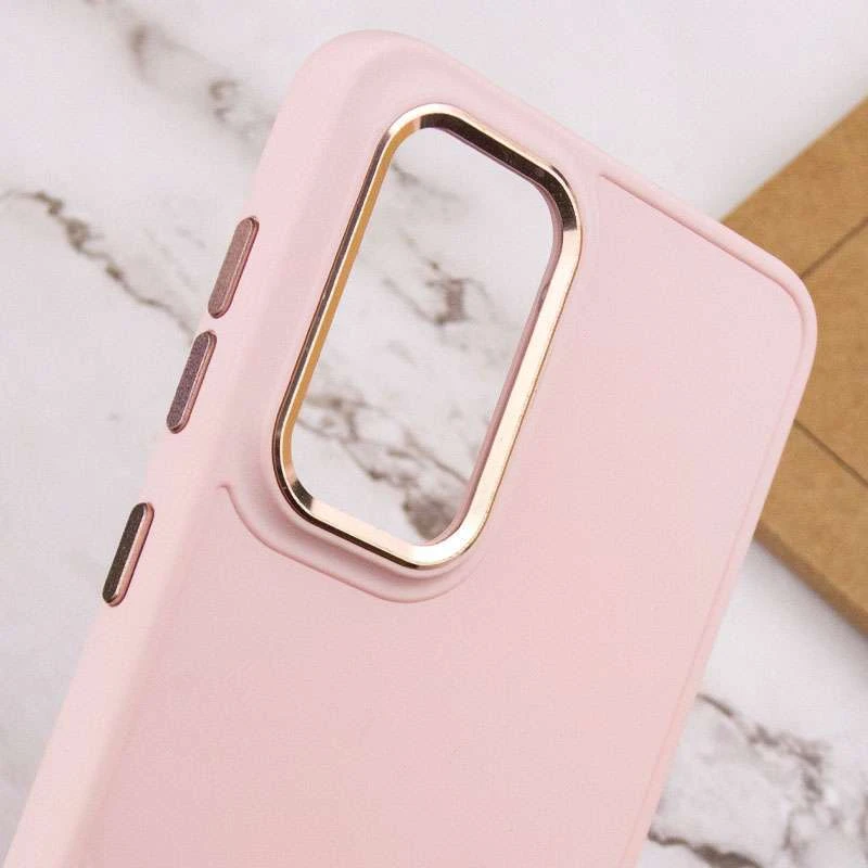 TPU чохол Bonbon з металевими кнопками на Samsung Galaxy S23 Ultra – Рожевий / Light pink. Фото 10 з 11