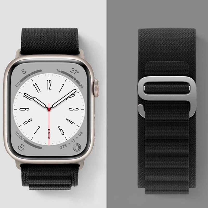 Ремешок Hoco WA13 Original series Apple watch (38/40/41mm) – Black. Фото 3 из 3