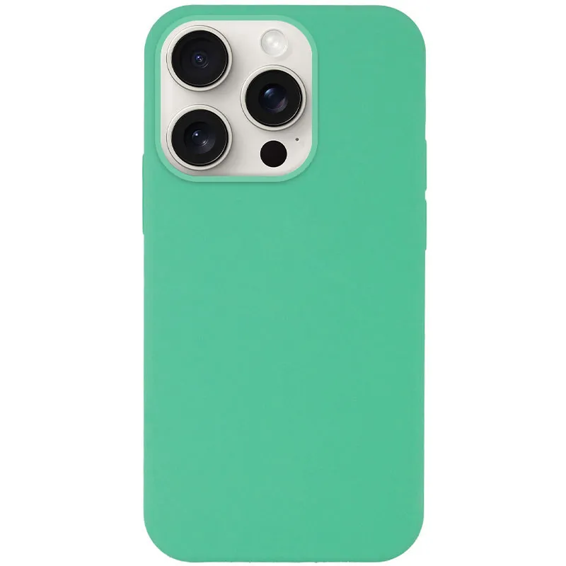 Чехол Silk Full Protective (AA) NO LOGO для Apple iPhone 13 Pro (6.1") – Зеленый / Spearmint. Фото 1 из 5