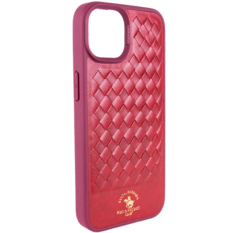 Кожаный чехол Polo Santa Barbara для Apple iPhone 15 (6.1") – Red. Фото 2 из 7