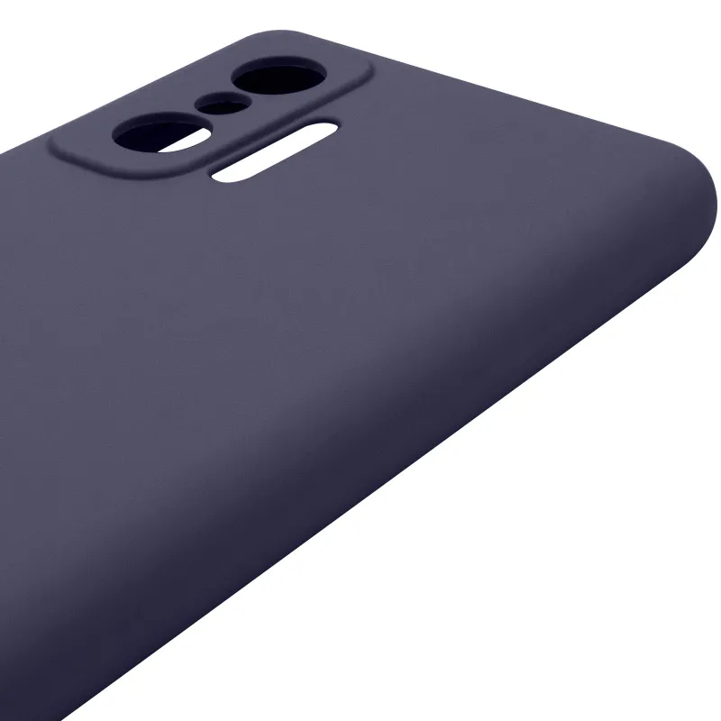 Чохол Silicone Case Lakshmi Premium із закритою камерою для Xiaomi 11T / 11T Pro – Темно-синій / Midnight blue. Фото 5 з 6