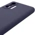 Чохол Silicone Case Lakshmi Premium із закритою камерою для Xiaomi 11T / 11T Pro – Темно-синій / Midnight blue. Фото 5 з 6