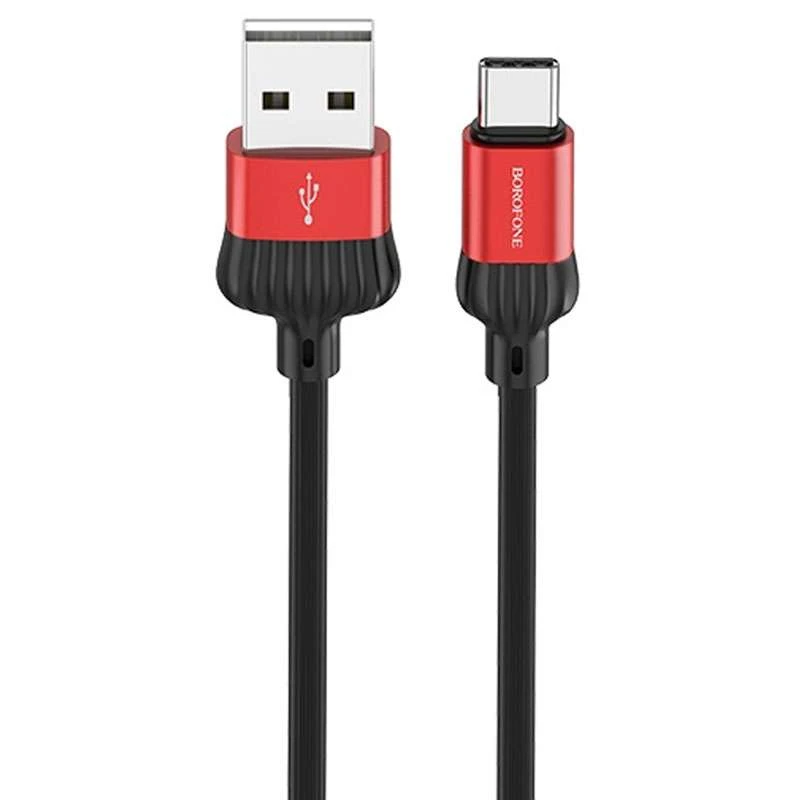 

Дата кабель Borofone BX28 Dignity USB to Type-C (1m) (Красный), Червоний