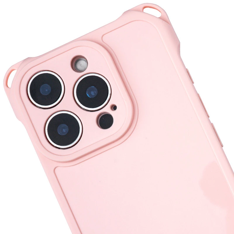Силіконовий чохол CrossBody зі шнурком для Apple iPhone 17e (6.1") – Pink. Фото 4 з 4