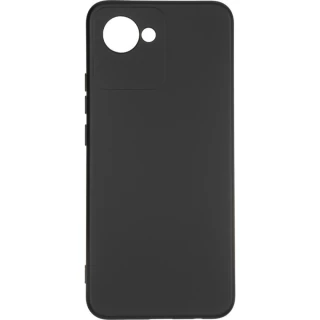 Чёрный силиконовый чехол Epik с защитой камеры для Realme C30 фото 1 Чёрный силиконовый чехол Epik с защитой камеры для Realme C30 фото 1 из 1