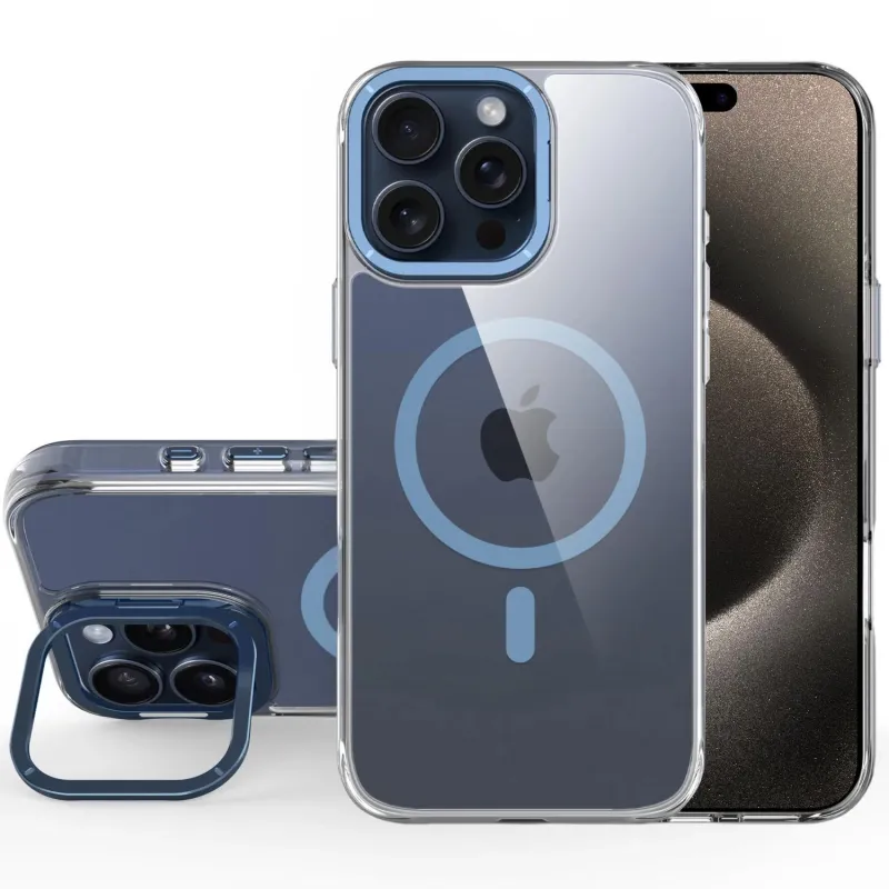 Чехол TPU Space Case Apex with Magnetic Fit для Apple iPhone 13 Pro (6.1") – Синий / Navy Blue. Фото 1 из 8