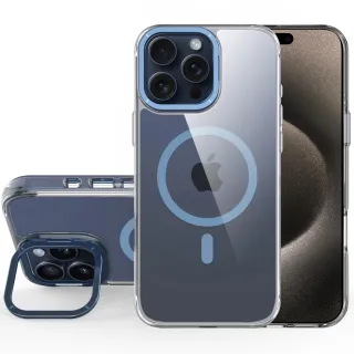 Чохол TPU Space Case Apex with Magnetic Fit для Apple iPhone 15 Pro (6.1") — Синій / Navy Blue