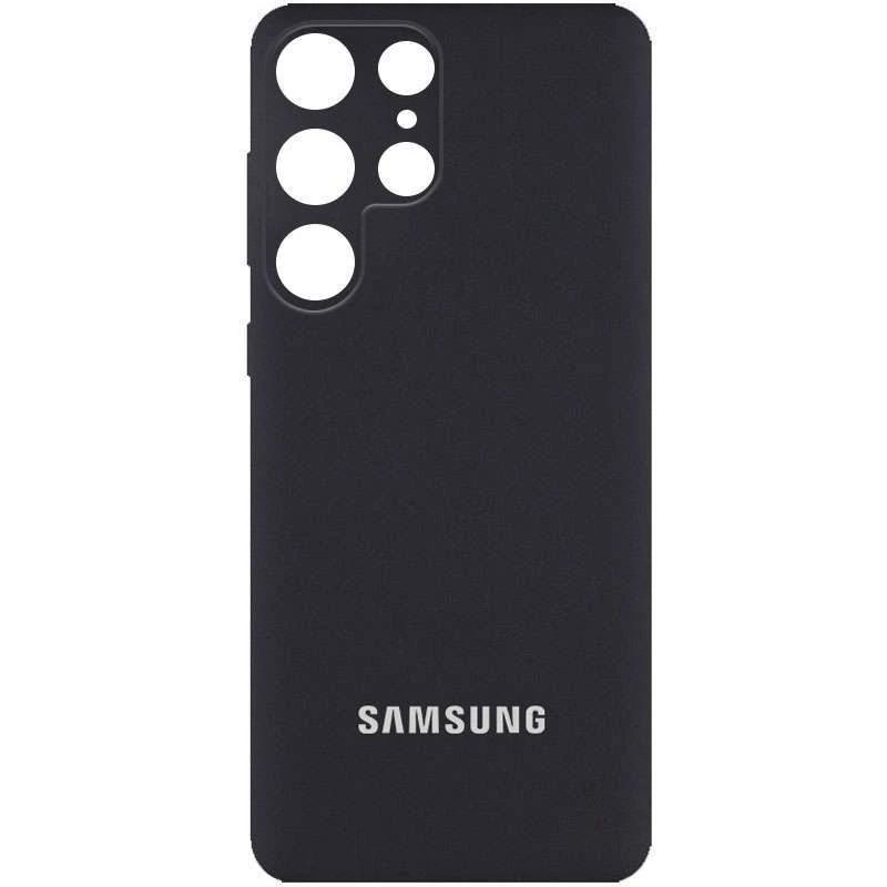 

Чохол Silicone Case з закритим низом та захистом камери на Samsung Galaxy S23 Ultra (Чорний / Black)