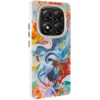Чехол TPU+PC Street Art для Xiaomi Redmi Note 14 Pro 4G — Euphoria