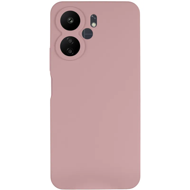 Чохол Silicone Case Lakshmi Premium із закритою камерою для Xiaomi Redmi 13C – Рожевий / Pink Sand. Фото 4 з 7