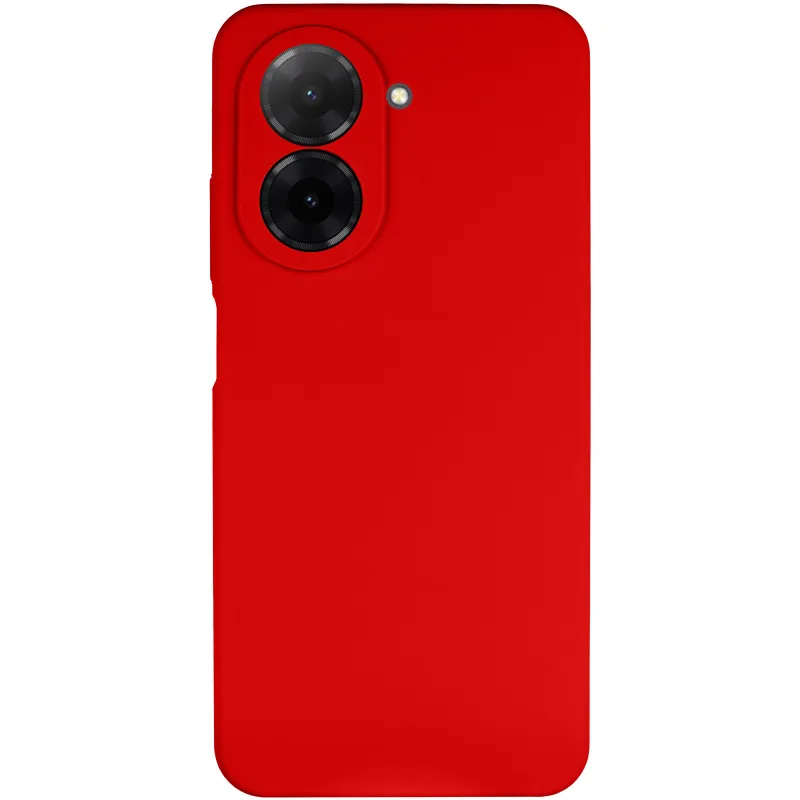 Чохол Silicone Case Lakshmi Premium із закритою камерою для Xiaomi Poco C71 – Червоний / Red. Фото 3 з 6