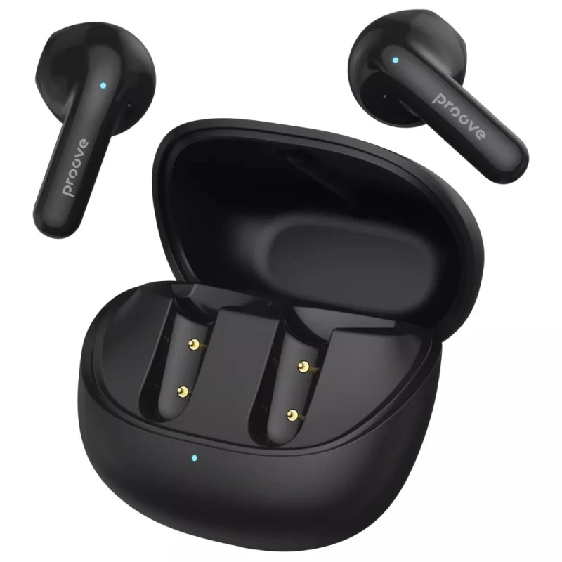 Бездротові TWS навушники Proove Logic (APP) – Black. Фото 3 з 4