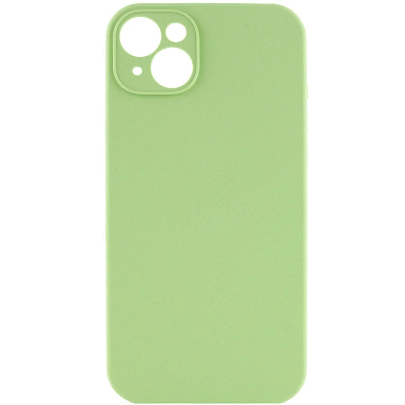 Чехол Silk Full Camera Protective (AA) NO LOGO для Apple iPhone 13 (6.1") – Мятный / Mint. Фото 1 из 5