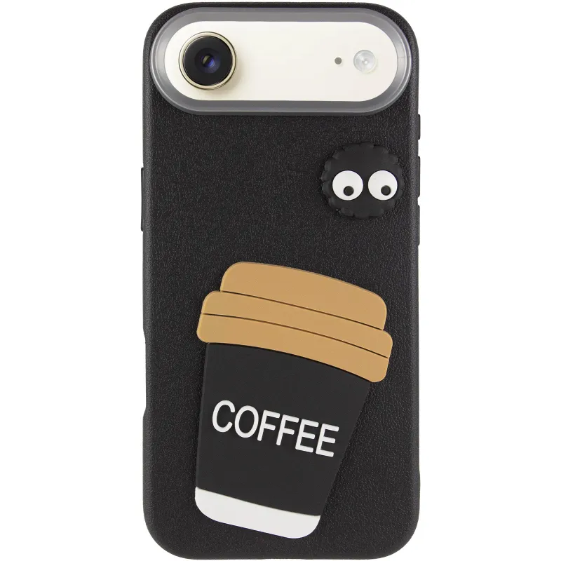 Чохол Labubu Toys для Apple iPhone 17 Air (6.5") – Coffee / Black. Фото 4 з 7