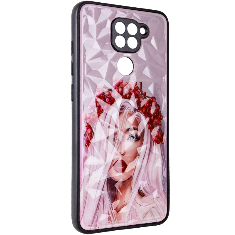 

Скляний чохол Prisma Ladies на Xiaomi Redmi Note 9 / Redmi 10X (Ukrainian Girl)