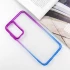 Силіконовий чохол фреш на Samsung Galaxy A24 4G – Синій / Фіолетовий. Фото 3 з 9