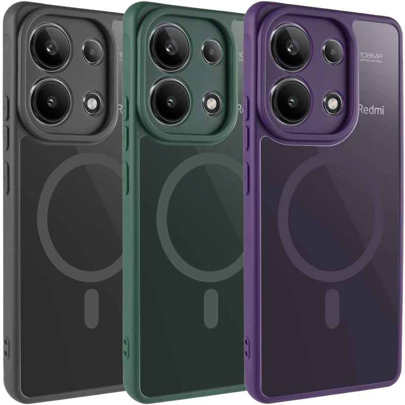 Чохол TPU Bloom with Magnetic Fit для Xiaomi Redmi Note 13 4G фото 3 з 3