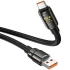 Дата кабель Hoco U143 Joy USB to Type-C 5A (1.2m) – Black. Фото 5 з 6