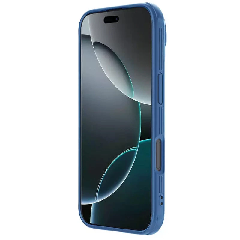 Чохол Silicone Nillkin LensWing Prop Magnetic для Apple iPhone 16 Pro – Синій / Blue. Фото 10 з 21