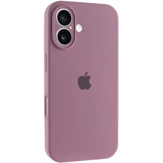 Чехол Silicone Case с защитой камеры для Apple iPhone 16 фото 1 из 7