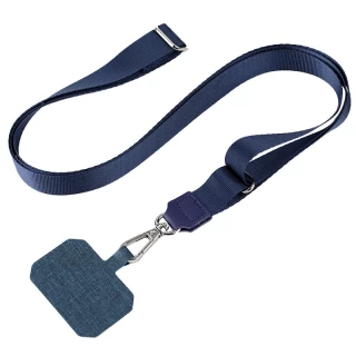 Шнурок широкий (2см) 140см — Dark Blue