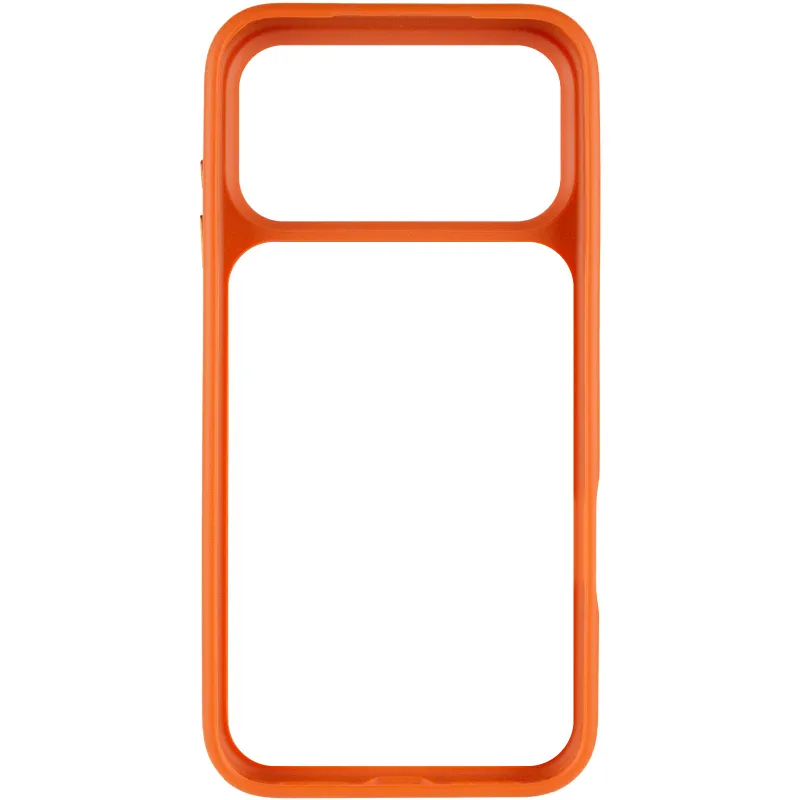 TPU+PC з металевими кнопками на Apple iPhone 17 Pro Max (6.9") – Помаранчевий / Orange. Фото 4 з 6