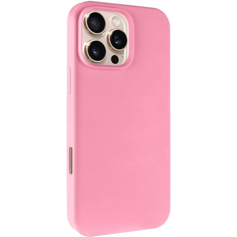 Чохол з закритим низом Silicone Case на Apple iPhone 16 Pro Max – Рожевий / Pink. Фото 3 з 9
