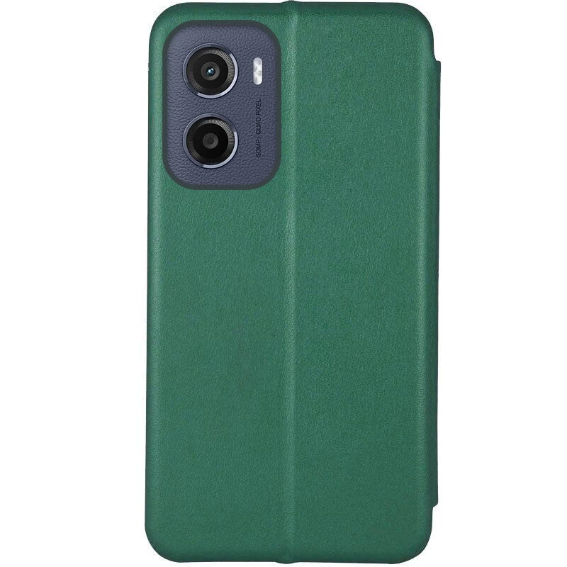 Чохол-книжка класичний на Motorola Moto G05 – Зелений. Фото 2 з 3